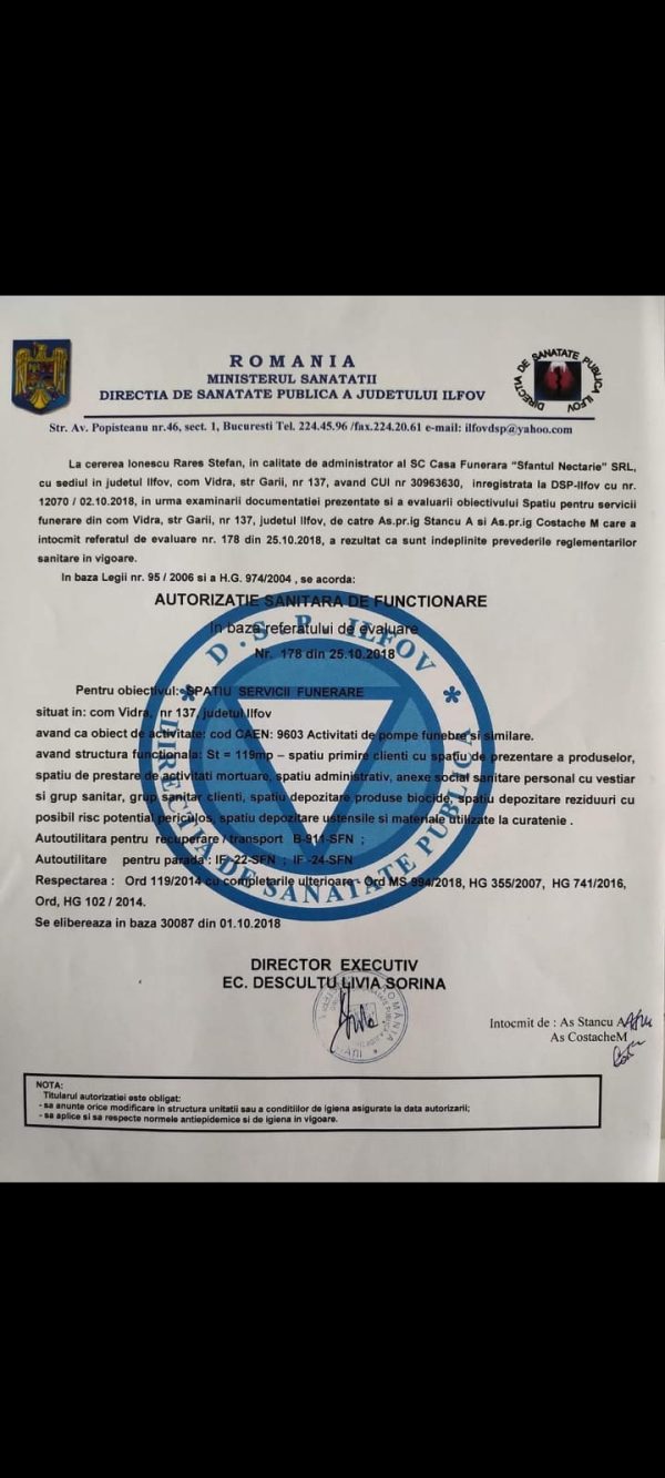 Funerare bucuresti, funerare Ilfov, funerare sector 4, 1, 2, 3, 4, 5, 5, pompe funebre, servicii funerare complete, funerare talon pensie, sicriu, sicriu complet echipat, îmbălsămare. Servicii funerare profesionale în sectoarele 1, 2 , 3 , 4 , 5 , 6. Oferim consultanță și asistență în planificarea și organizarea serviciilor funerare și a înmormântării.